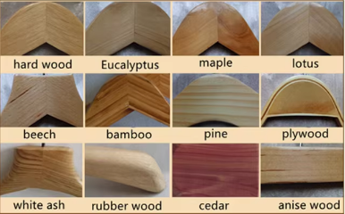 Diverse Wooden Hangers, Customize Your Exclusive Style